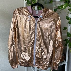 Gold metallic jacket